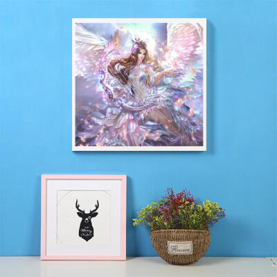 

5D DIY Full Drill Diamond Painting Angel Cross Stitch Embroidery Mosaic Kit