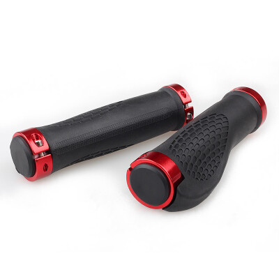 

Ergonomic Handlebar Grips MTB Bike Bicycle Soft Cycle Lock-On End Non-slip