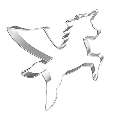 

Unicorn Pegasus Cookies Cutter Mold Cake Decorating Biscuit Pastry Baking