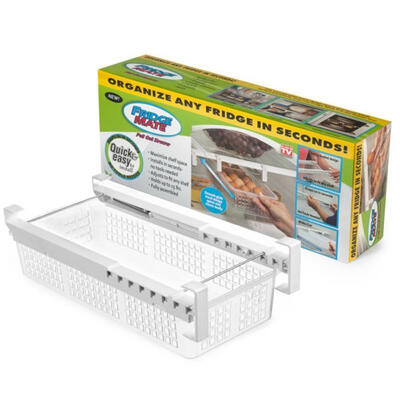 

Fridge Mate Drawers Refrigerator Pull Out Bins Snap On Drawer Fridge Organizer
