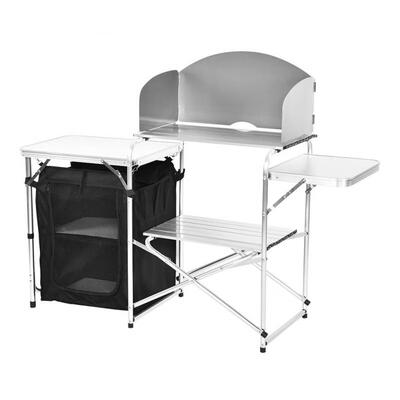 

Greensen Outdoor Lightweight Desk Portable Aluminum Folding Table for Camping BBQ