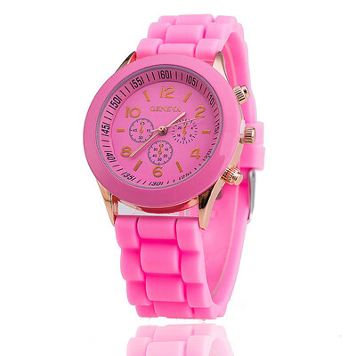 

Domestic watch GENEV diamond watch female quartz watch silicone watch