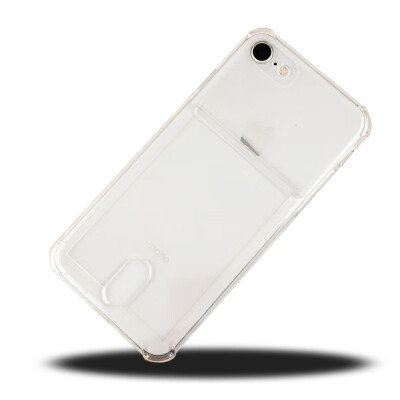 

Transparent TPU card case with card slot