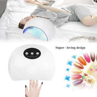 

Greensen 24W Ultra-portable Fashion Design UVLED Lamp Nail Dryer Curing for Nail Polish Art Tools