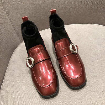 

Chic Martin Boot Fall Vintage Chelsea Boots&Short-Boots