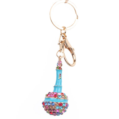 

Color diamond keychain bag car phone pendant holiday birthday gift