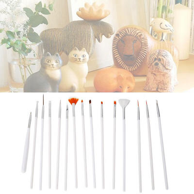 

Greensen 15pcs Nail Brushes Set Polymer Clay Art Painting Pen DIY Clay Craft Nail Art Tools