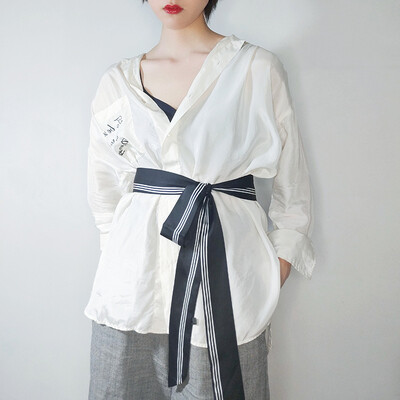 

Korean narrow scarf womens scarf chic ribbon long belt decorative ribbon wild scarf spring&autumn winter streamers