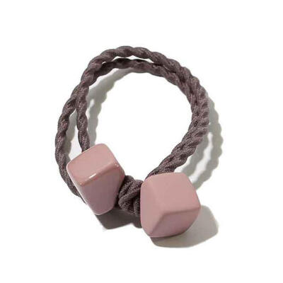 

Cute Women Girls Square Hair Ropes Elastic Hair Bands Headwear Headdress