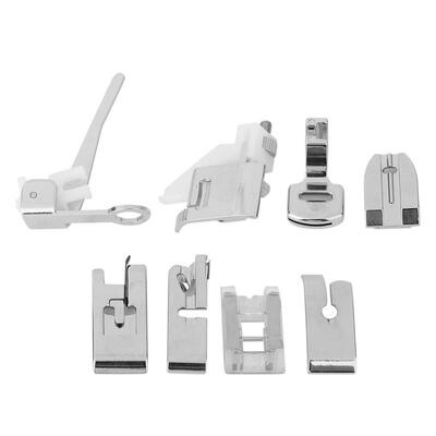 

Greensen 8Pcs Multifunction Metal Presser Foot Universal Set Household Sewing Machine Accessories