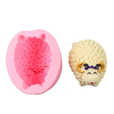 

Kitchen Baking Mould Silicone Soap Sheep Cartoon Doll