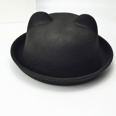 

Unisex British Style Cap Multi-color Curled Woolen Hat Jazz Cap Dome Hat