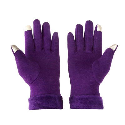 

Winter Touchscreen Gloves Outdoor Sports Touchscreen Gloves Free Size Warm Touchscreen Gloves For Women