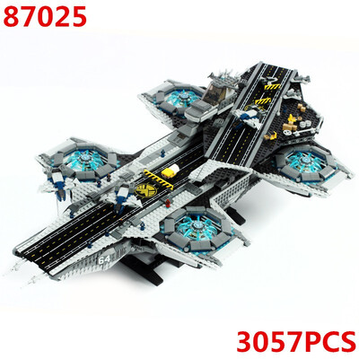 

76042 The SHIELD Helicarrier Super Heroes Model Building Blocks Bricks Kids Girl Boys DIY Birthday Gifts Funny Toy 87025