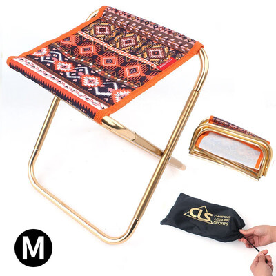 

Outdoor folding chair Lightweight Picnic Camping Fishing Chair 7075 aluminum alloy Easy To Carry portable folding chair