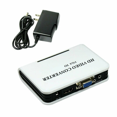 

Laptop Computer 1080P Video Converter VGA Input To HD Output Adapter Box