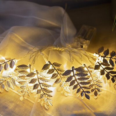

〖Follure〗Golden Leaves Festival Decoration Light 2M 10LED