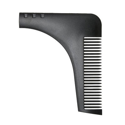 

Beard Shaving Styling Template Beard Shaping Comb Trimming Tool Black