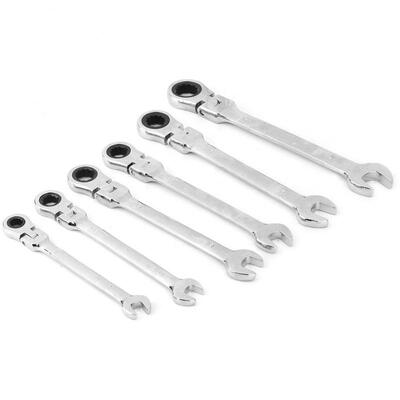 

Greensen 45 Steel CRV 81012131417mm Open End Ratchet Wrench Torque Spanner Combination Set