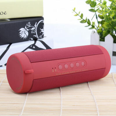 

Outdoor Bluetooth Wireless Speaker W Bicycle Column Box Design For Smart Phone With FM Radio Support TF Card