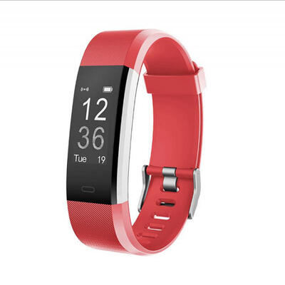 

ID115 Plus 096 Inch Smart Bracelet Fitness Tracker With Heart Rate Sleep Monitors Sports Mode Incoming Call Message Reminder