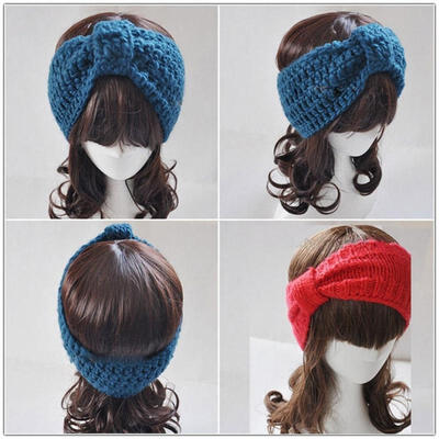 

Womens Boho Headband Wide Yoga Running Headwrap Nonslip Soft Namaste Headwear