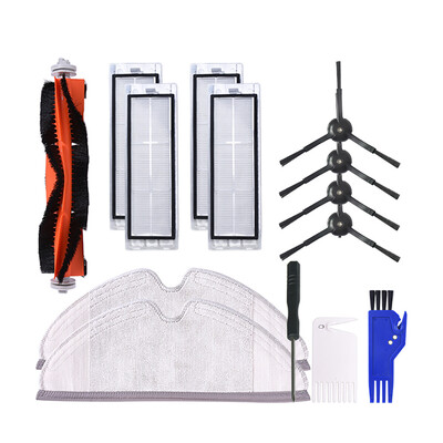 

〖Follure〗Side Brush&Hepa Filters&Bristle Brush For Xiaomi 2Roborock T65 S6 Vacuum