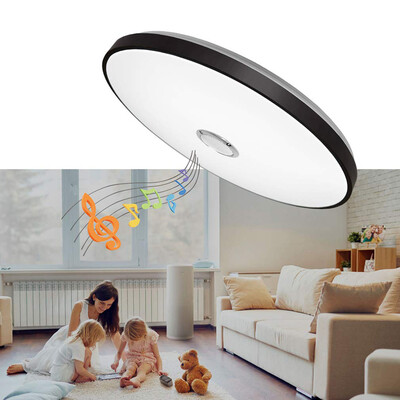 

Intelligent music ceiling lamp black&white two optional 50CM diameter 45W st
