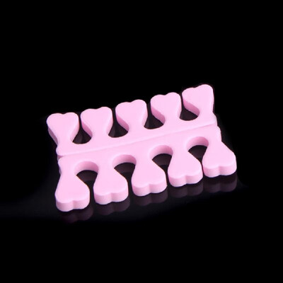 

2pcs Toe Separators Finger Foot Sponge Soft Gel UV Tools Salon Polish Manicure Pedicure Nail Art Tools Random Colors