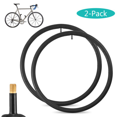 

2 PCS Bicycle Inner Tube Bike Tubes Butyl Road Bike Inner Tyre Schrader Presta Valve Tubes Replacement for Mountain Bikes 26192