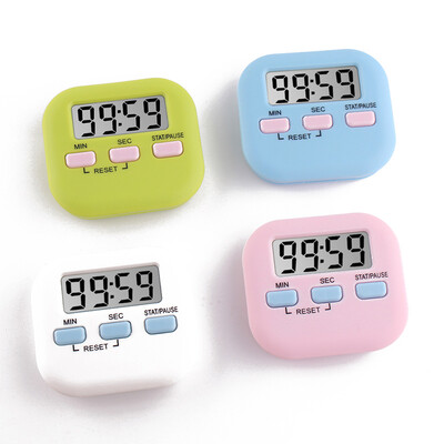 

Fashion Plastic Kitchen Cooking Clock Lunch Break Learning Meeting Sports Clock Timer