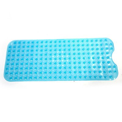 

Extra Long Bathroom Bathtub Non-skidSafety Anti Skid Shower Protection Mat Blue