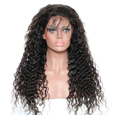 

Dolago 13x6 Lace Front Wigs For Women Curly Human Hair Wigs 250 Density European Glueless Lace Front Wig Full Black Virgin