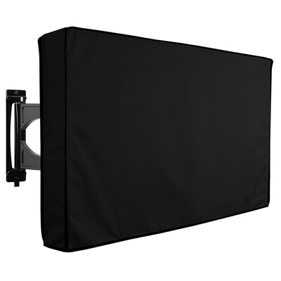 

Outdoor TV Cover 65" - 70" Waterproof Dustproof Television Protector Remote Control Pocket Bottom Cover for LED LCD Plasma Televis