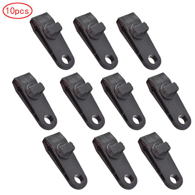 

10Pcs Awning Tent Clamp Tarp Clip Set Canopy Snap Hangers Survival Camping