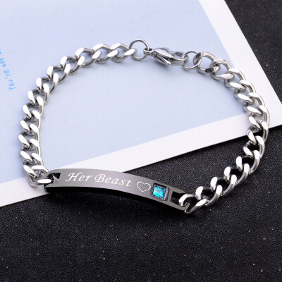 

New Hot Style Concise Fashional Couples Beautiful Personality Elegant Alloy Material Bracelet