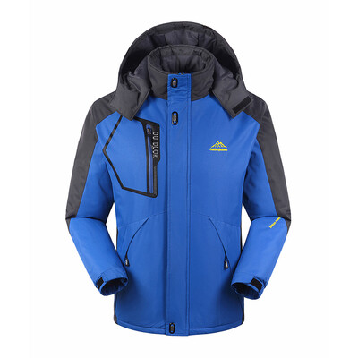 

Mens Windproof Fleece Jacket Winter Outdoor Sport Waterproof Ski Jacket Coat Camping Hiking Running