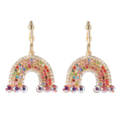 

2019 new Fashion za Brand crystal geometirc Drop Earring For Women Party Gifts ethnic Statement rhinestone Earrings Jewelry
