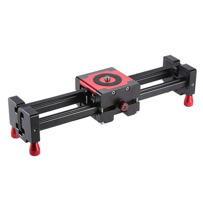 

S460 Portable Retractable Track Dolly Slider 35cm Rail Shooting Video Stabilizer 55cm Max Sliding Distance with 14"&38" Scre