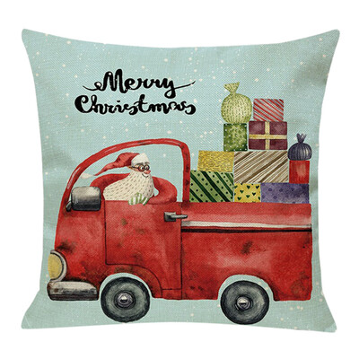 

Tailored Christmas Tree comfortable Sofa Festival Square Pillowcase Cushion