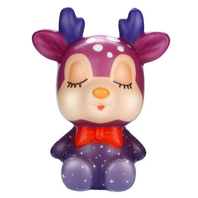 

Gotoamei Squishies Kawaii Christmas Deer Slow Rising Cream Scented Stress Relief Toys