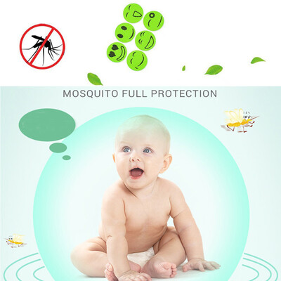 

〖Follure〗Emoji Anti Mosquito Stickers Baby Pregnant Woman Mosquito Repellent Sticker