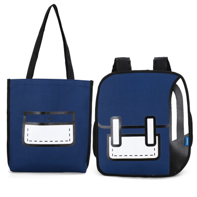 

Japanese color contrast secondary school childrens school Lin miaomiao same bag bag female Korean ulzzang high school