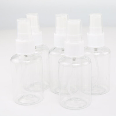 

5pcs 50ML Empty Plastic Spray Bottle Perfume Transparent Mini Atomizer