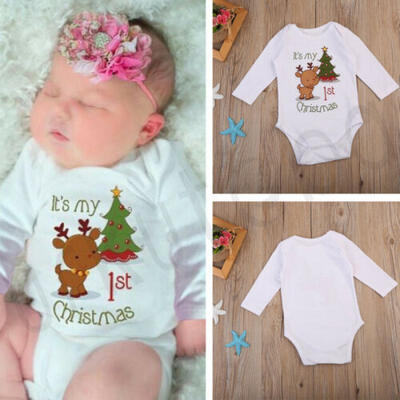 

Hot Cute Deer Infant Baby Girls Boys Bodysuit Romper Jumpsuit Outfit Clothes
