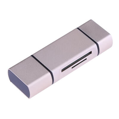 

5 in 1 Type-C to Micro USB 20 TFSDMMC Card Reader USB 30 OTG Adapter