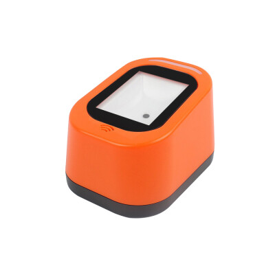 

Wired Barcode Scanner USB Versatile Scanning Hands-free Scan QR Code 1D&2D Code Reader for SupermarketsStores Orange