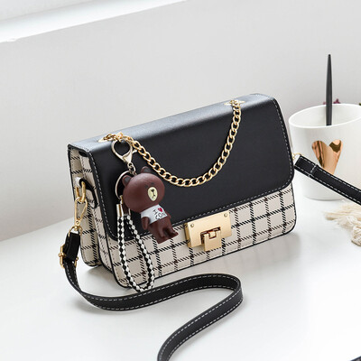 

2019 spring new casual womens bag fashion small square bag shoulder Messenger bag small bag wholesale