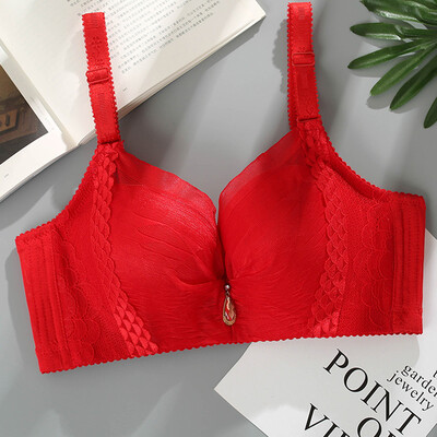 

〖Follure〗Woman Fashionable Thin Section Bra Comfortable Ventilation Sexy Lace Underwear