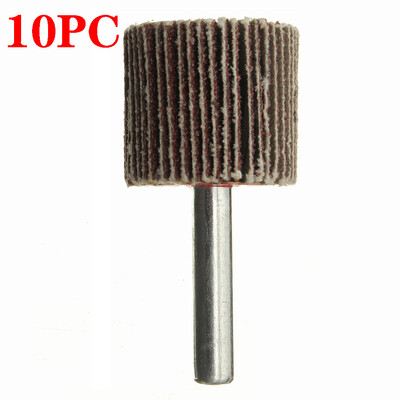 

〖Follure〗Sanding Polishing Grind Wheel Disc 80 Grit Cylinder Handle Flap Abrasive